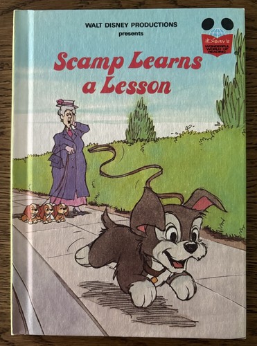 1982 disney scamp learns - scamp,