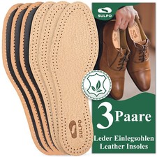 SULPO 3 Paar Echtleder