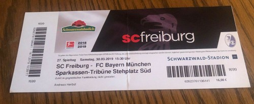 Sammler ticket freiburg - ticket,