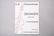 193700 Karl Maria Schwamberger ÜBUNGEN FÜR VIOLA DA GAMBA 3287 Abb Elite Editi