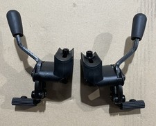 2 Stk Rollstuhl Bremse Kniehebel Komplett (Set) Breezy Relax Parix Basix Rubix