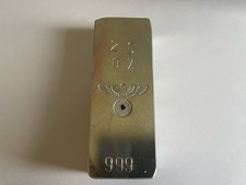 Zinn Barren 999 mit Deutschen