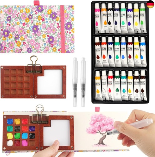Mini aquarell travel set - aquarell,