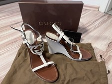 Gucci Damen Keilsandalen Plateau