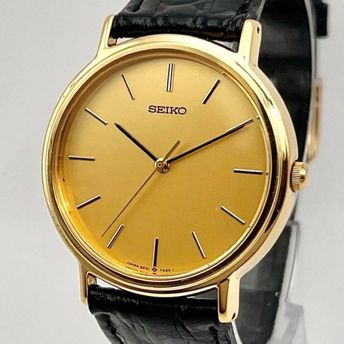 Seiko 5p31 7a30 gold runde - 5p31,