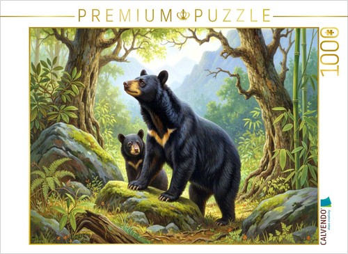 Calvendo puzzle kragenbär - calvendo,