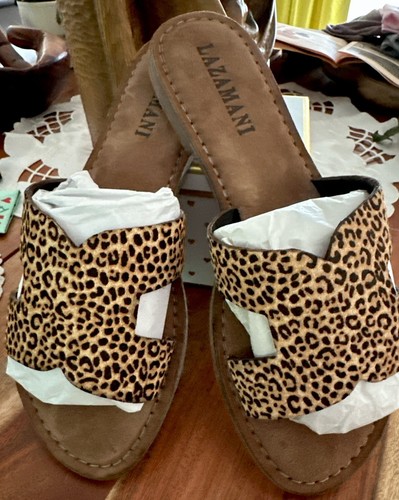 Lazamani leder sandalette - leder-sandalette,