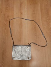 FURLA LEDER TASCHE SILBER NEU