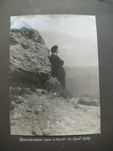 Fotoalbum spanienreise 1929 - ,,
