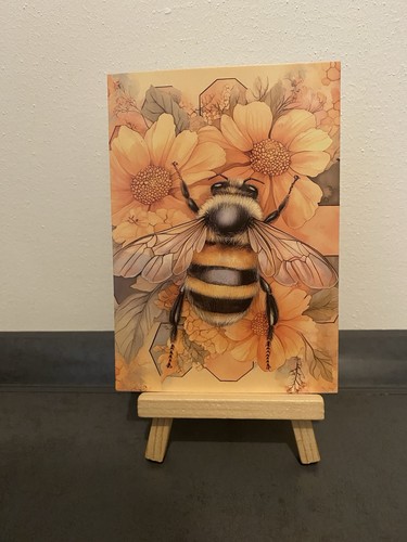 Postkarte motivkarte hummel - postkarte,