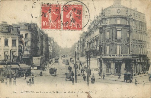 Roubaix rue de la gare - la,