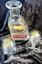 RICARD - Wasserkaraffe Wasserkrug + 2 Gläser