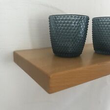 Regalbretter „Schwebendes Wandregal“ hochwertig, Buche lackiert, handgefertigt