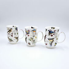 Dunoon Becher Suffolk Dawn Song Fine Bone China Vögel Natur 330 ml