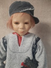 Künstlerpuppe "Hugo" Annette Himstedt., Inkl. Zertifikat