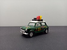 1:48 Mini Cooper  grün Spielzeugauto mit Rückzugmotor