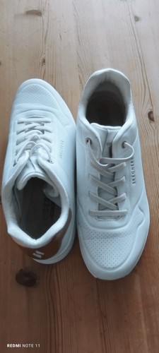 Skechers uno weiß gold slip - skechers,
