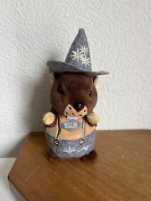 Laber Murmeltier Plüsch Stofftier spricht nach beweglich Laber Tier Alpin