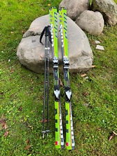 Elan Cross Race-Alpinski 178 cm + Bindung Carving Abfahrtsski Alpin-Ski + Stöcke