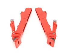 Bruder 43133 Ersatzteil ,,2 Stützfüße,, für Manitou MRT 2150 Teleskoplader 02129