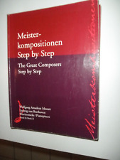 Meister Kompositionen Step by Step Lernbuch W.A.Mozart, Ludwig van Beethoven