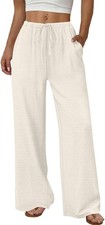 Lange palazo sommerhose für - ,