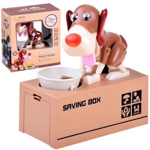 Interaktives sparschwein hund - interaktives,