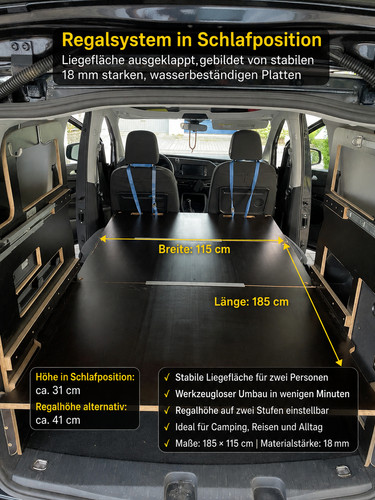 Caddy campingausbau - vw,