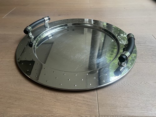 Alessi tablett rund 10 - rund, 18/10