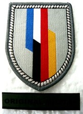 2x Bundeswehr Verbandsabzeichen Deutsch-Französische Brigade Uniform Jacke Patch