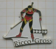 RICCO GROSS / GROß / BIATHLON ........................ Sport Pin (111a)