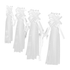 4 Stück Tüllschleifen für