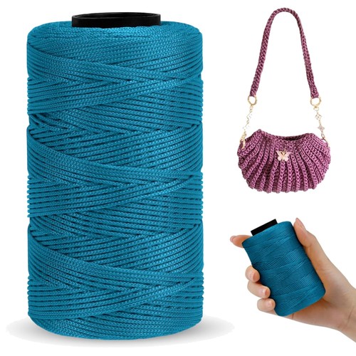 Polyester garn 1mm - polyester, makramee