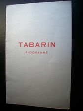 1950 TABARIN Kabarett Programm