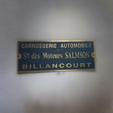 Typenschild Messing Schild S50