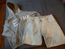 PICALDI JEANS W 38 L 30 ICE BLUE BRANDON SWEATJACKE HOODIE XL GRAU EEYNIM