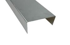 2 m U-Profil Winkel Abdeckprofil U Leiste Ublech Abdeckung Kantblech