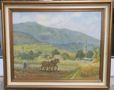 … Becker Gemälde Dorf