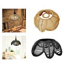 Handgewebter Lampenschirm aus