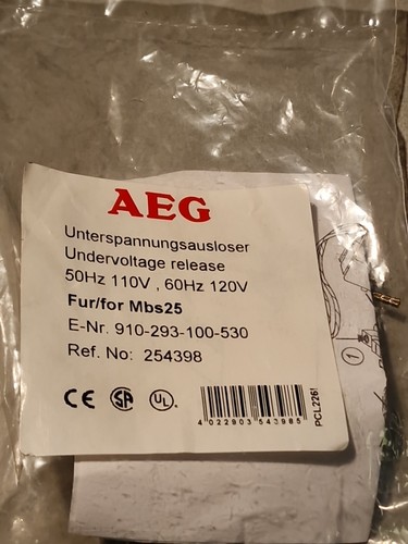 Aeg rm25 shunt 110v - rm25-53, für