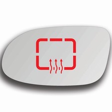 Spiegelglas Links Beheizbar