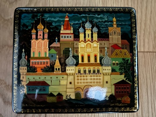 Russische lackdose kholui - russische,