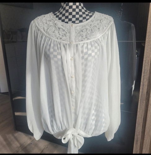 Damen bluse weiß 42 - h&m,