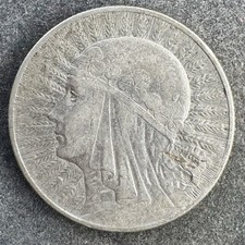 5 Zlotych 1934 Polen Polonia