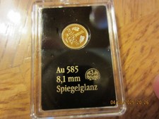 1 Deutsche Mark 2001 Gold AU