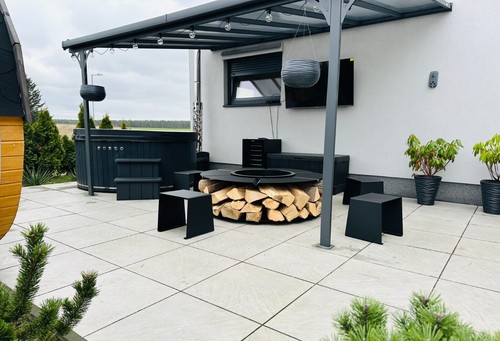Feuerstelle grill sitzecke - grill,