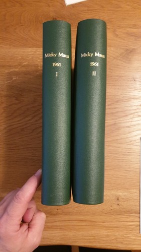 Micky maus gebunden 1961 - gebunden,