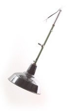 alte Emaillampe Art Deco Fabriklampe Hängelampe Lampe Bauhaus Loft Stil Vintage 