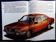 AUDI 100 / Audi 100 Avant Typ 43, Prospekt 8.1979....mit Farben und Polstern