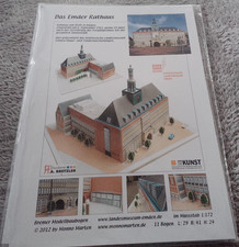 Emder Rathaus,Modellbaubogen